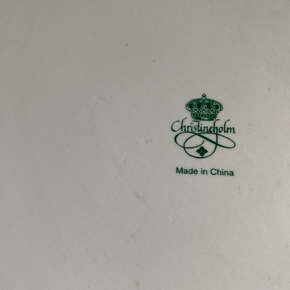 Vintage Christine Holm Porcelain Quiche Dish - Picture 8 of 8